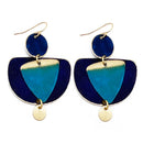 Brass Patina Earrings