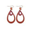 Brass Patina Earrings