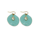 Brass Patina Earrings