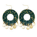 Brass Patina Earrings
