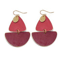 Brass Patina Earrings