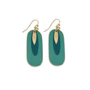 Brass Patina Earrings