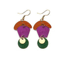 Brass Patina Earrings