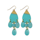 Brass Patina Earrings