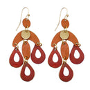 Brass Patina Earrings