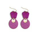 Brass Patina Earrings