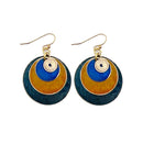 Brass Patina Earrings