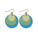 Brass Patina Earrings
