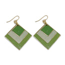 Brass Patina Earrings