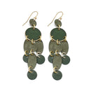 Brass Patina Earrings