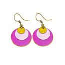 Brass Patina Earrings