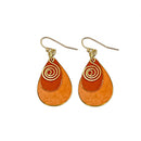 Brass Patina Earrings