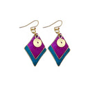 Brass Patina Earrings