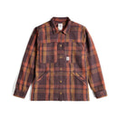 Mountain Shirt Jacket- Peppercorn Multi Plaid