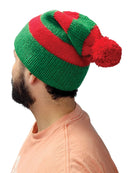 Short  Elf Hat - Fleeced Lined