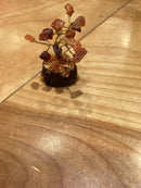 Wooden Base Gemstone Tree - 2"