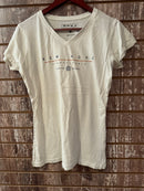 New Hope Icon Women's V-neck Tee - Sand