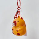 Capybara Bubble Gum Key Charm