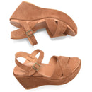 Ava 2.0 Sandal - Brown Suede