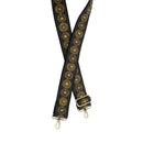 2” Navy Hand Nailed Studded Guitar Strap