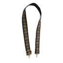 2” Navy Hand Nailed Studded Guitar Strap