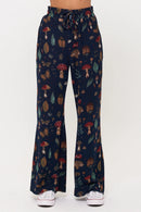 MUSHROOMS AND BUGS PRINT TUNIC PANTS