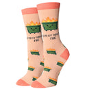 Ladies Everything Is Fine Socks