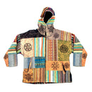 Multi Patch Block Print Gheri Jacket