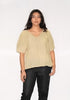 Celine Puff Sleeve Cotton Top