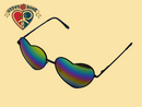 Rainbow Love Heart Sunglasses
