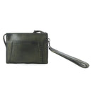 Zidana Bandera Ridge Vegetable-Tanned Leather Wristlet - Dusty Rose