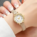 Vintage Women's Quartz Leather Strap Watch