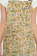 Colorful Blooming Meadow Corduroy Skirtall