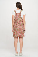 Colorful Blooming Meadow Corduroy Skirtall