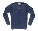 Stonewashed Henley Sweater