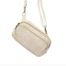 Kylie Double Zip Sling/Belt Bag