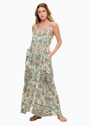 Boho Patchwork Maxi Dress A-Line