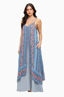 Dreamy Floral Double-Layer Maxi Dress
