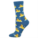 Bubble Up, Rubber Ducky  Women's Socks