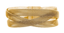 Crossover Mesh Chain Magnetic Bracelet