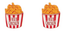 Fried Chicken Bucket Earring