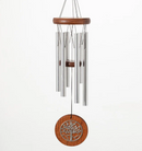 Woodstock Habitats Chime Teak Tree of Life