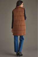 Brown Long Vest