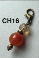 Bronze Stone Charms