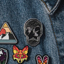 Skull Landscape Enamel Pin