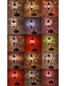Half Heart Lamps 6"