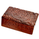 Tree of Life Tarot Card Carved Wood Box