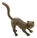 Large Cat Statue – Rust
