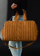 Cable Knit Duffel