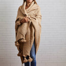 Moroccan Blankets - Camel